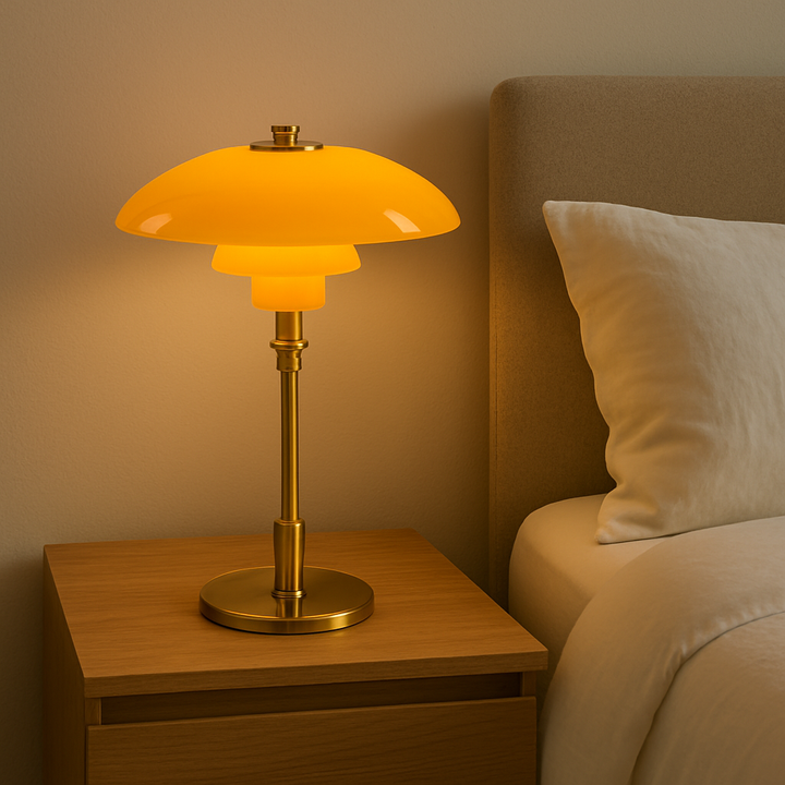 Noxen | Table Lamp – Dimmable LED, Iron and Glass 7