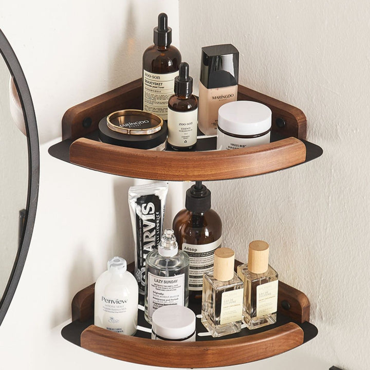 6-IN-1 Wall-Mounted Bathroom Shelf