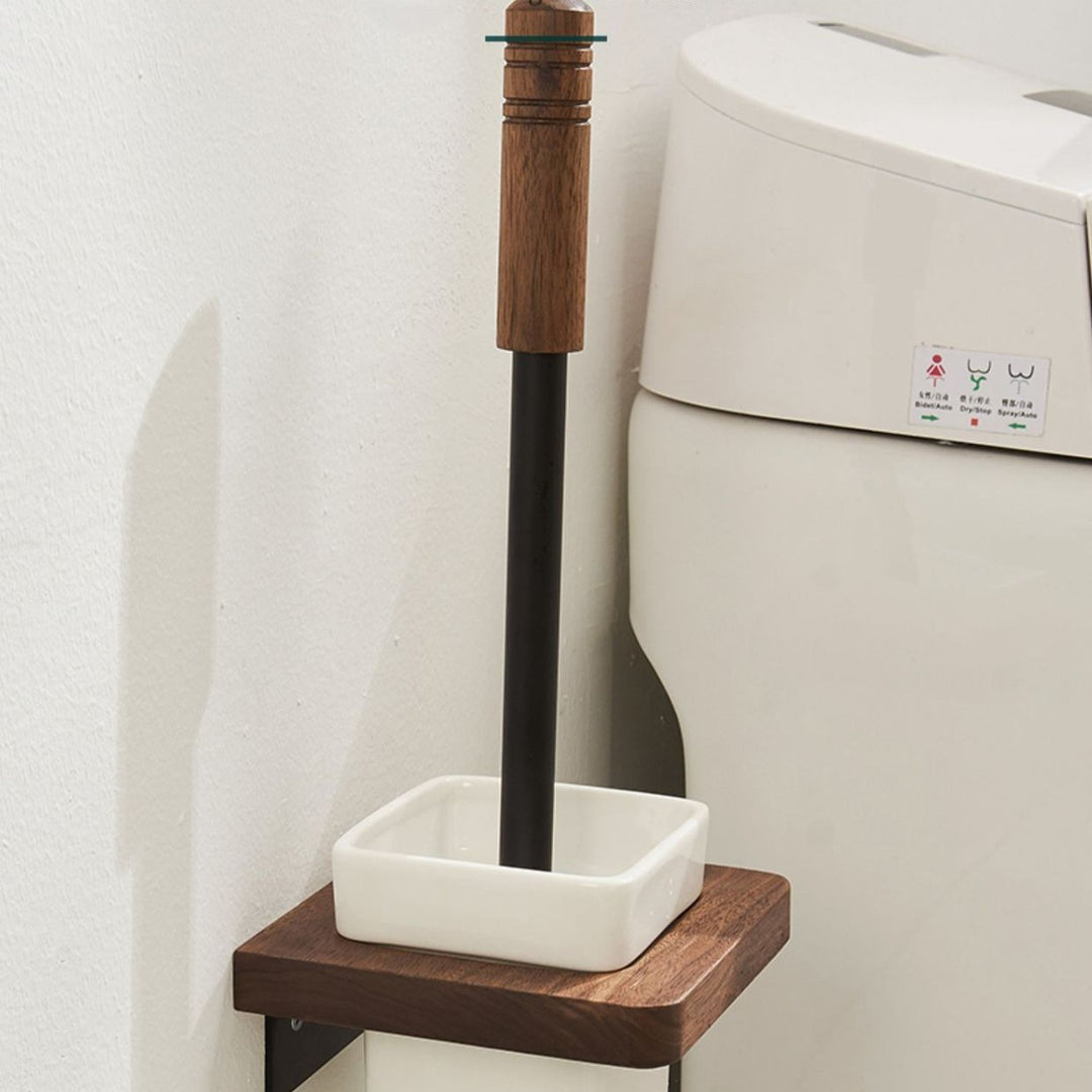 6-IN-1 Wall-Mounted Bathroom Shelf