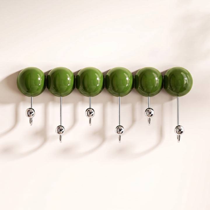 Pico | Playful Modern Suction Wall Hook Rack with Round ABS Knob Design