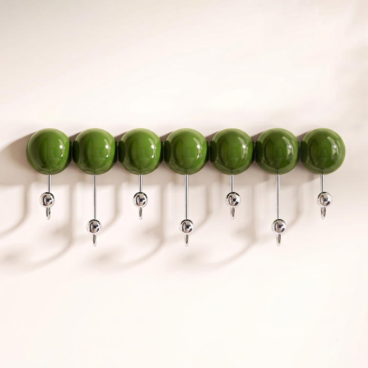Pico | Playful Modern Suction Wall Hook Rack with Round ABS Knob Design