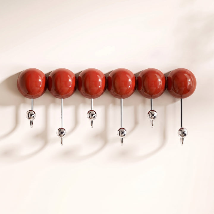 Pico | Playful Modern Suction Wall Hook Rack with Round ABS Knob Design