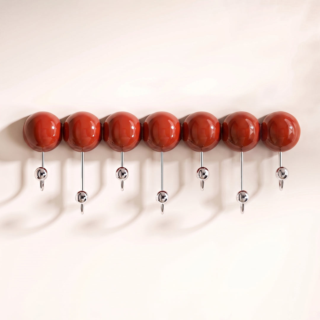 Pico | Playful Modern Suction Wall Hook Rack with Round ABS Knob Design