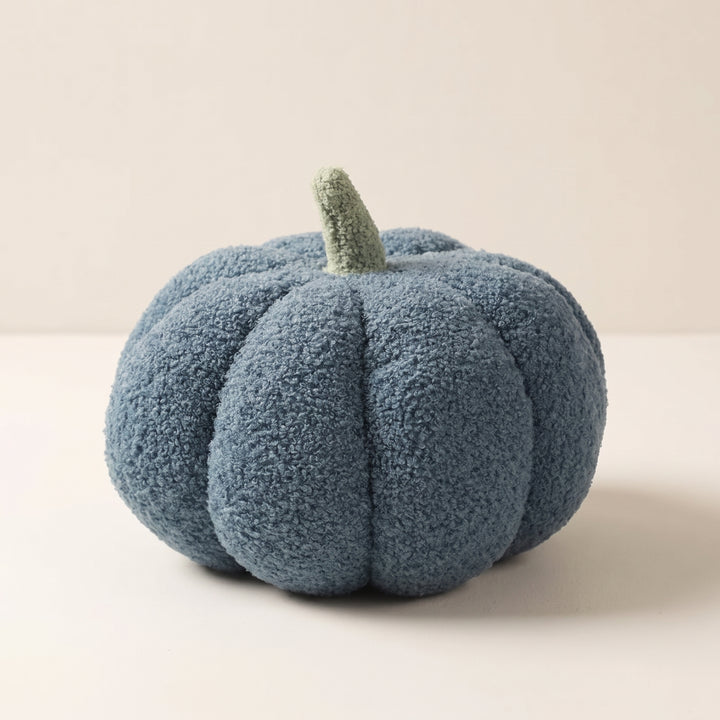 Pomi | Soft Pumpkin Shaped Cushion with Boucle Texture for Fall Home Decor