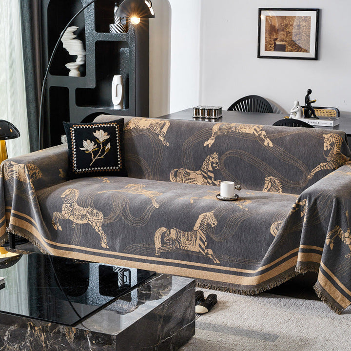 Raya | Sofa Cover – Heritage Pattern, Durable Fabric 1