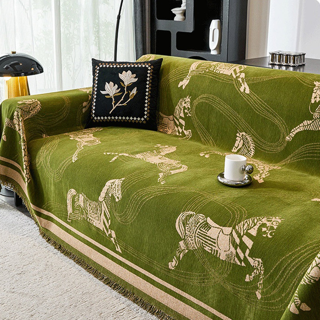 Raya | Sofa Cover – Heritage Pattern, Durable Fabric 2