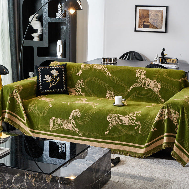 Raya | Sofa Cover – Heritage Pattern, Durable Fabric 3