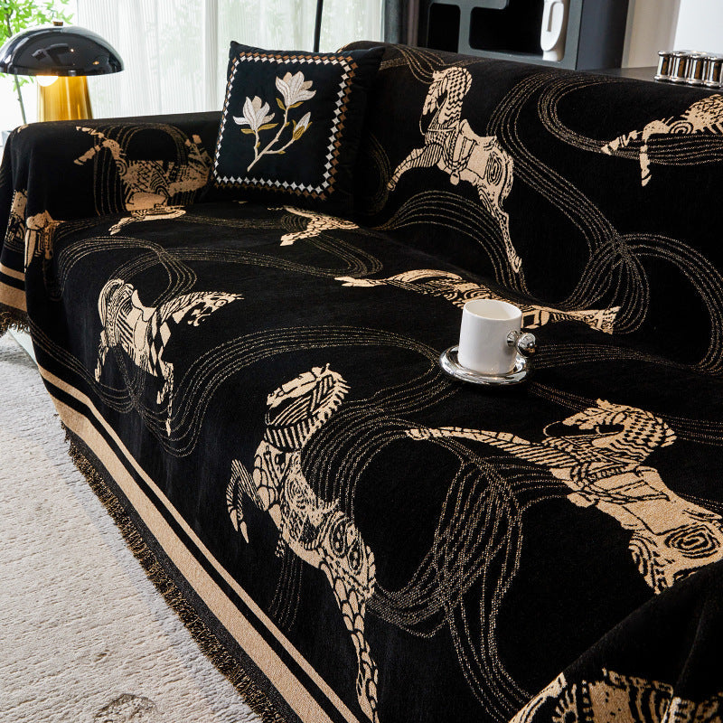 Raya | Sofa Cover – Heritage Pattern, Durable Fabric 7