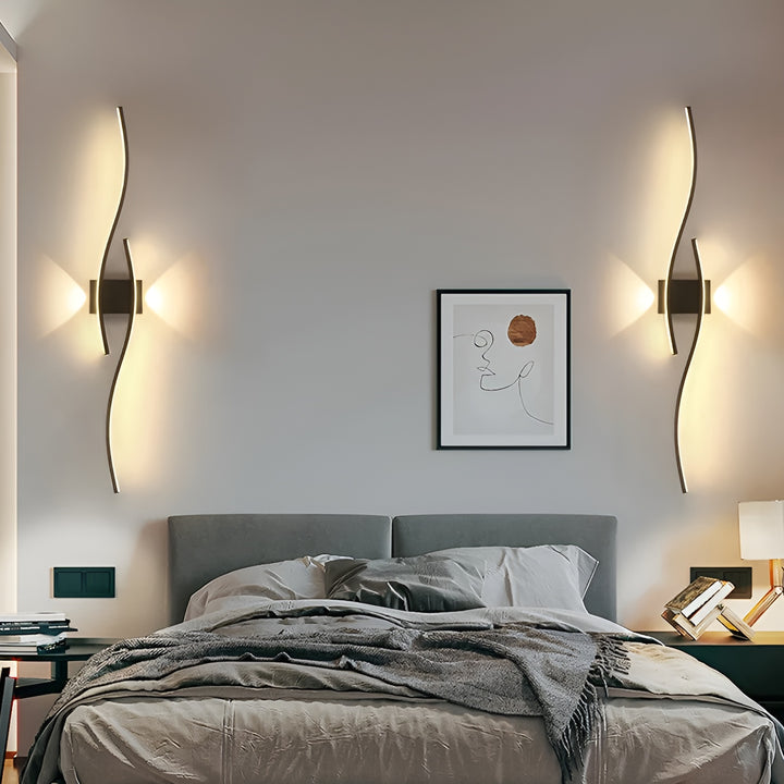 Rivora | Contemporary Curve LED Wall Sconce