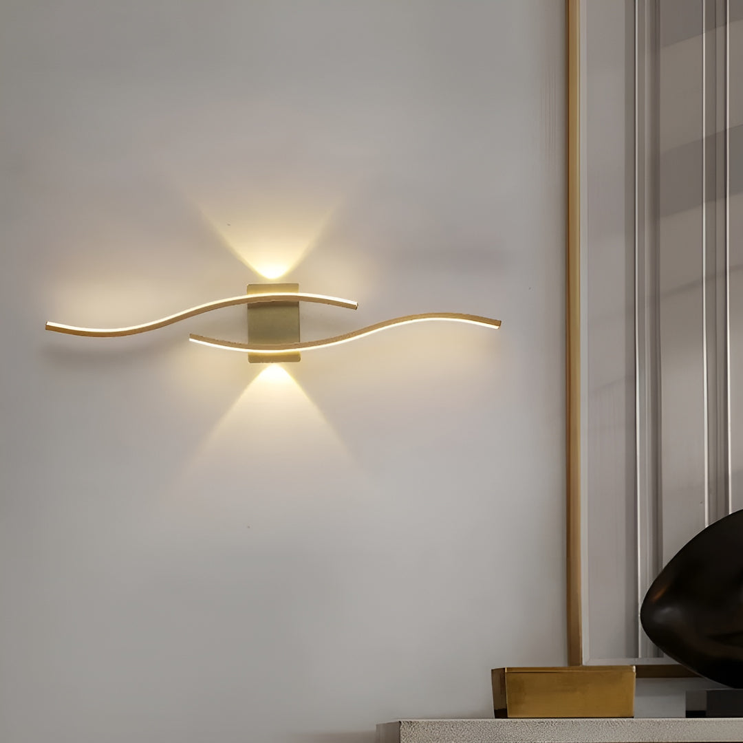 Rivora | Contemporary Curve LED Wall Sconce