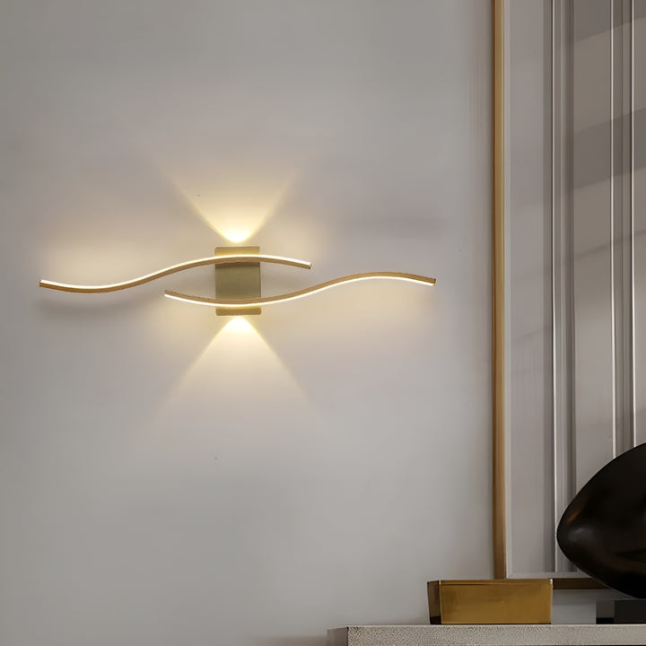 Rivora | Contemporary Curve LED Wall Sconce