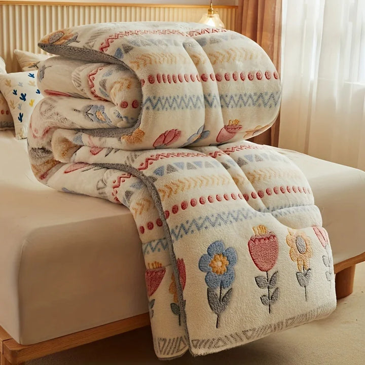 Willow Knit Bed Blanket – Plush Bed & Lounge Layer