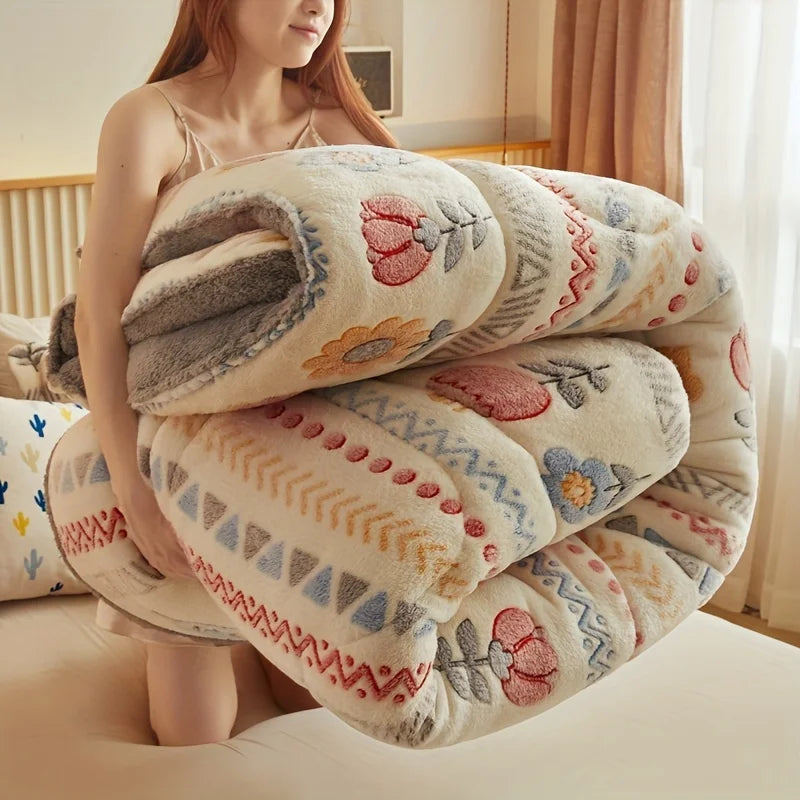 Willow Knit Bed Blanket – Plush Bed & Lounge Layer