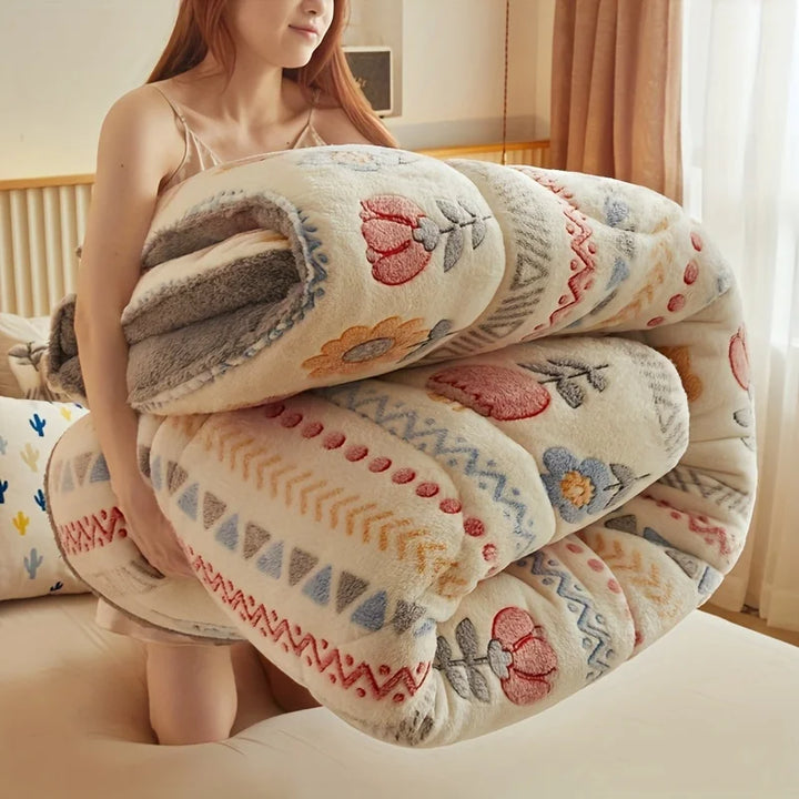 Willow Knit Bed Blanket – Plush Bed & Lounge Layer