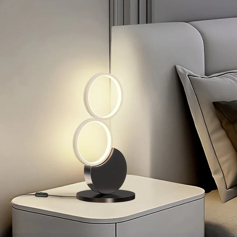 Cirello | Dimmable Circle LED Floor Lamp in Contemporary Style