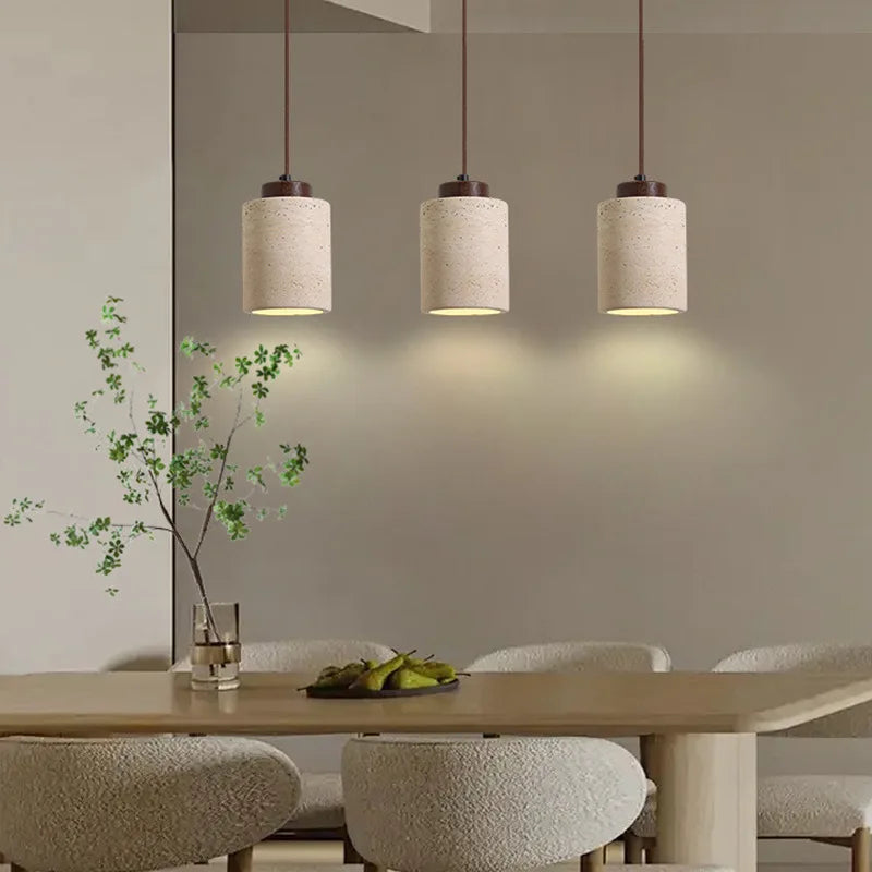 Sora Stone Pendant Light – Modern Stone Chandelier