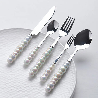 Pearl Silverware Set