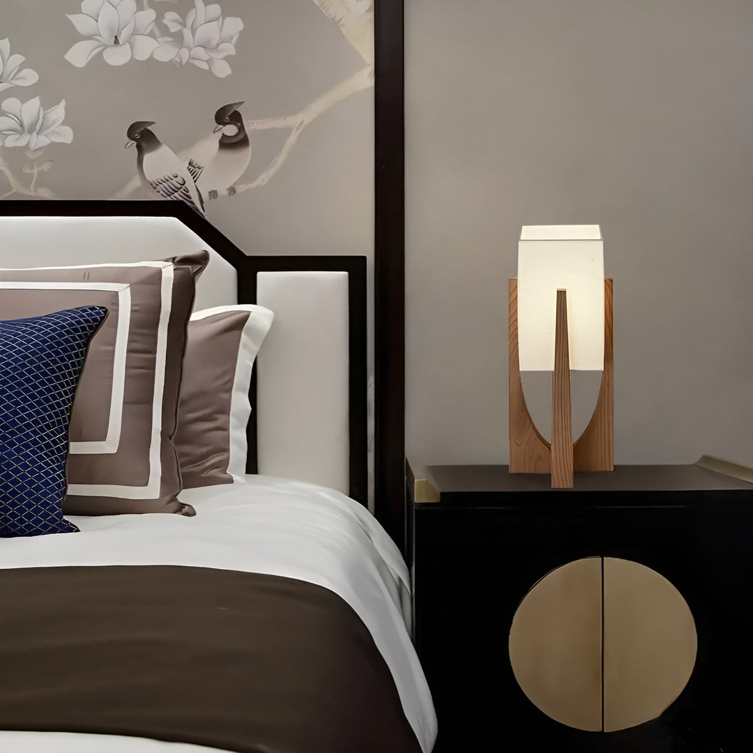 Akari Wood Floor Lamp – Japanese-Style Lantern Light