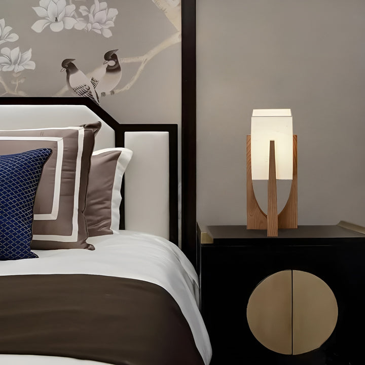 Akari Wood Floor Lamp – Japanese-Style Lantern Light