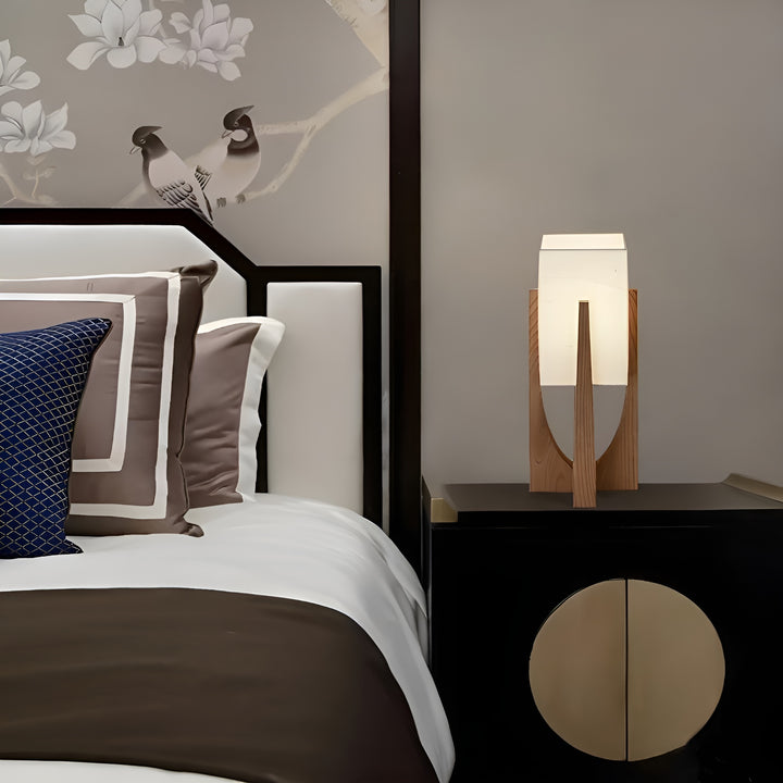 Akari Wood Floor Lamp – Japanese-Style Lantern Light