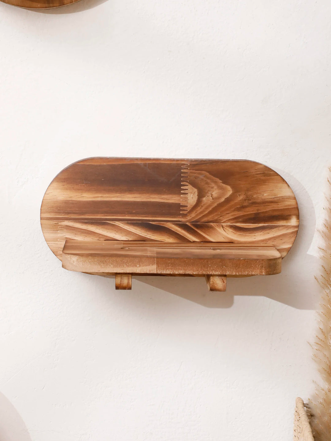 Nest & Harbor Solid Wood Floating Display Shelf