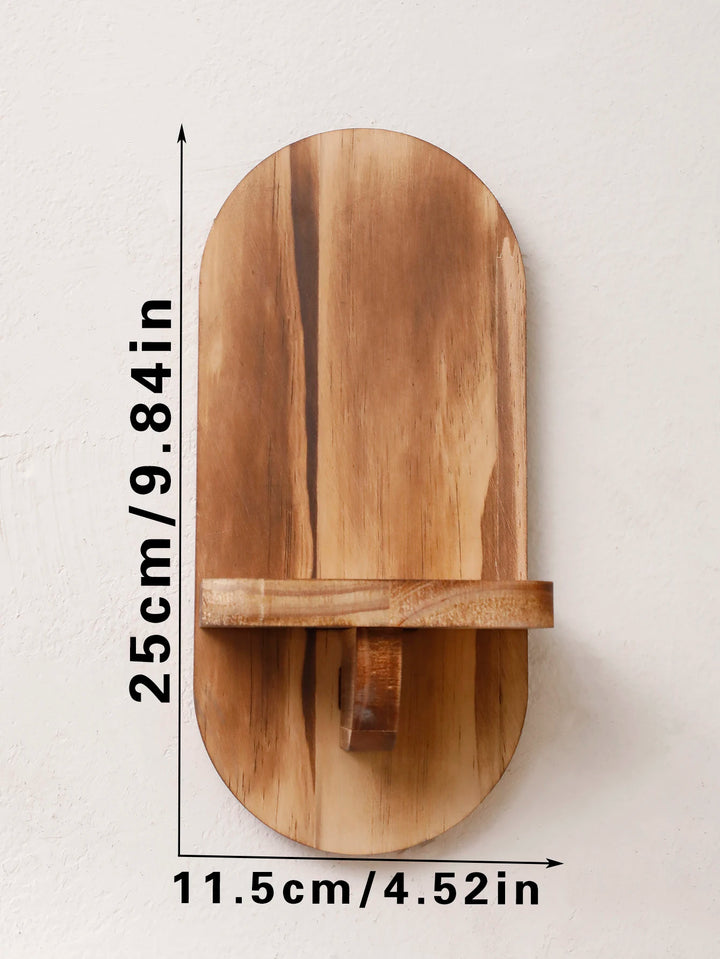 Nest & Harbor Solid Wood Floating Display Shelf