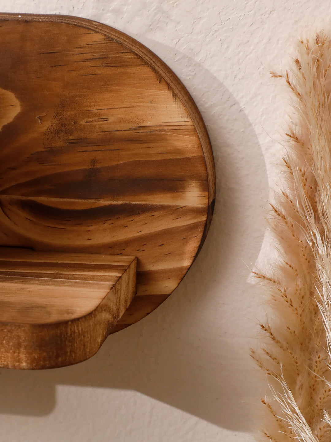 Nest & Harbor Solid Wood Floating Display Shelf