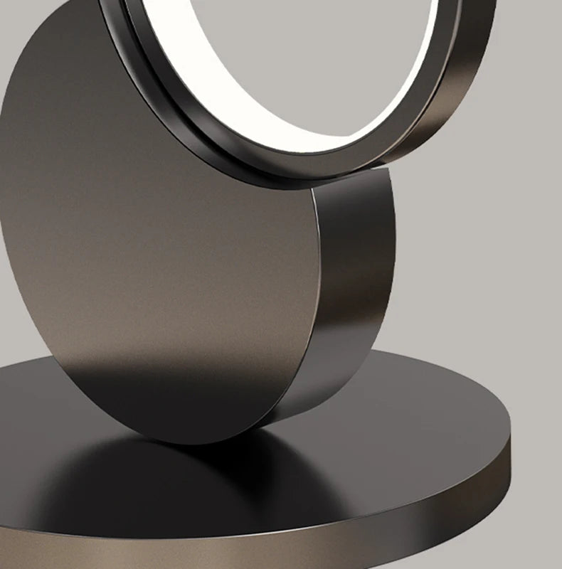 Cirello | Dimmable Circle LED Floor Lamp in Contemporary Style