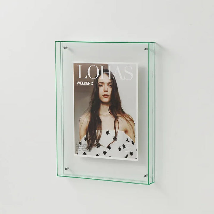 Prism | Double-Sided Acrylic Floating Photo Frame – Colored Picture Frame