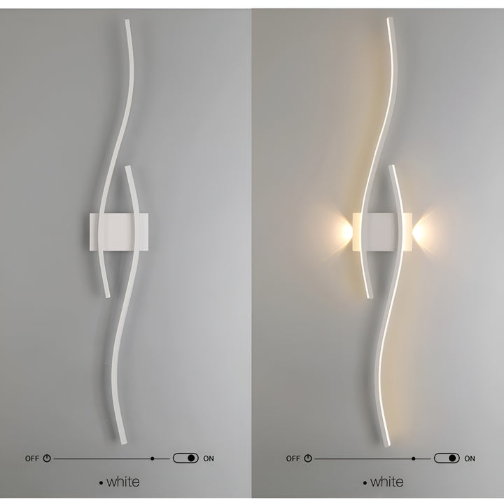 Rivora | Contemporary Curve LED Wall Sconce