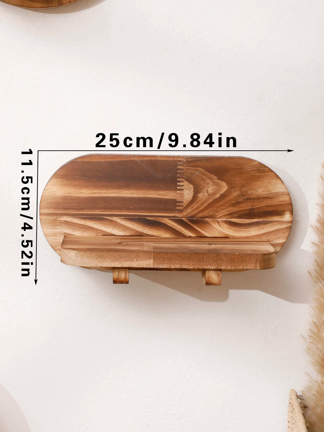 Nest & Harbor Solid Wood Floating Display Shelf