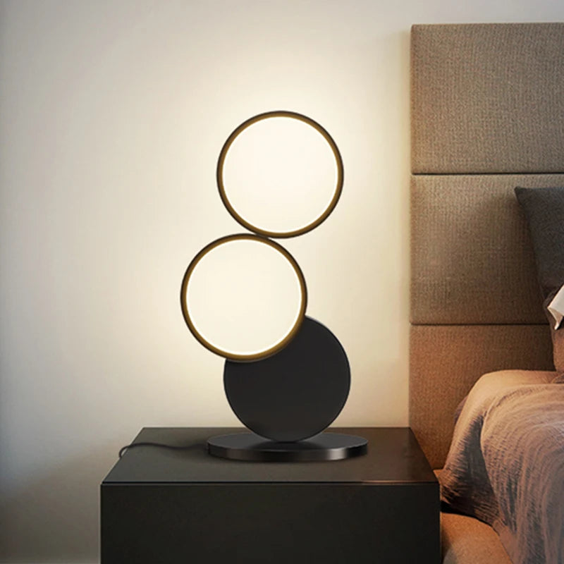Cirello | Dimmable Circle LED Floor Lamp in Contemporary Style
