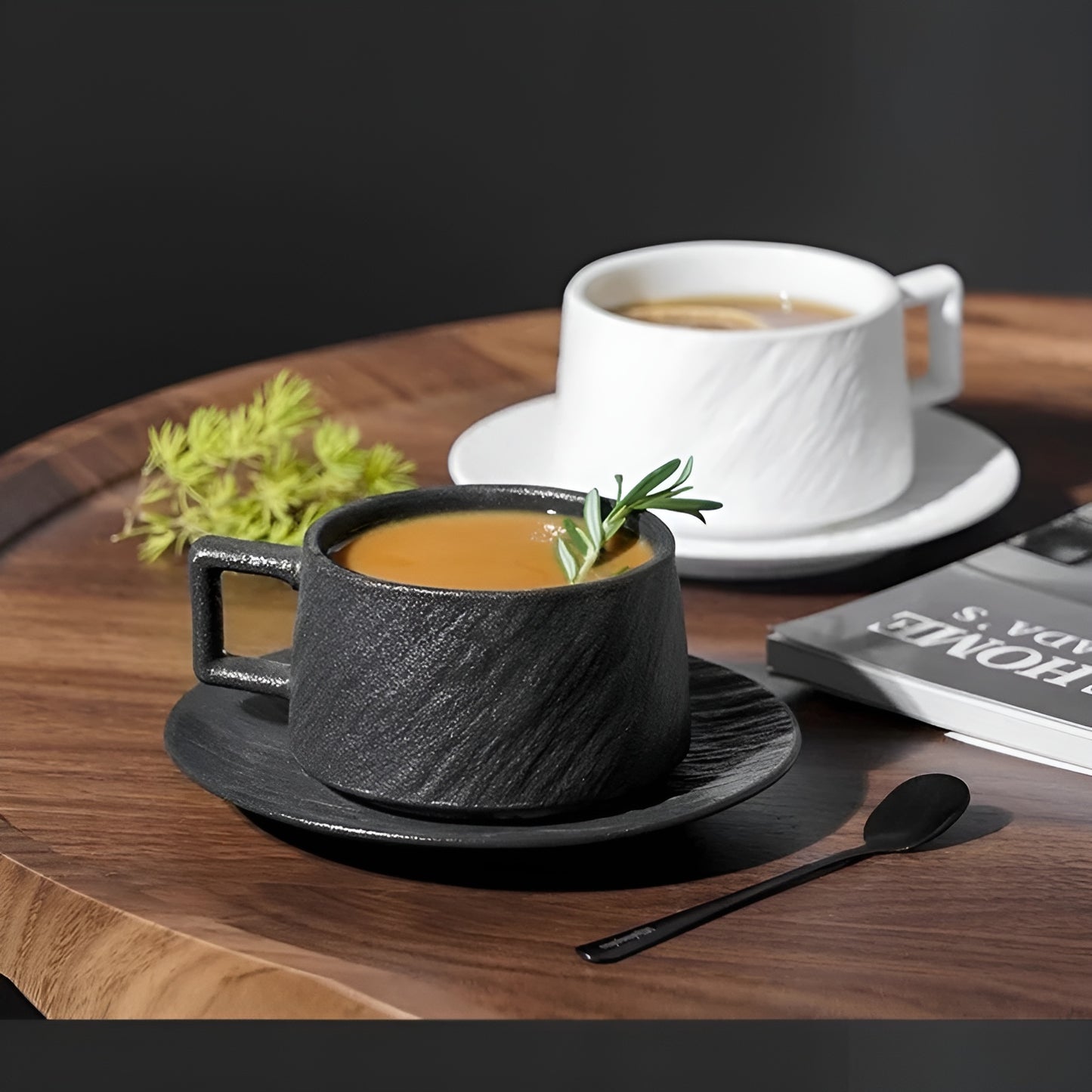 Kirei Stone Textured Ceramic Cup