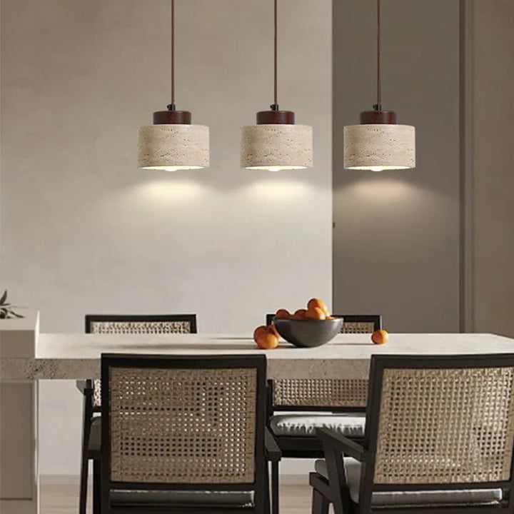 Sora Stone Pendant Light – Modern Stone Chandelier