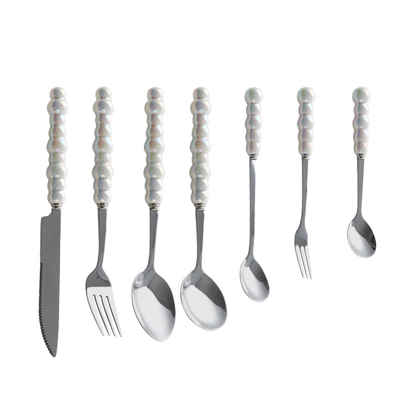 Pearl Silverware Set