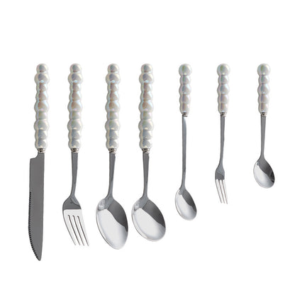 Pearl Silverware Set