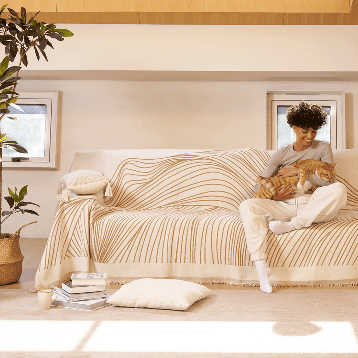 Verano | Sofa Cover – Reversible Design, Eco-Friendly Fabric 7
