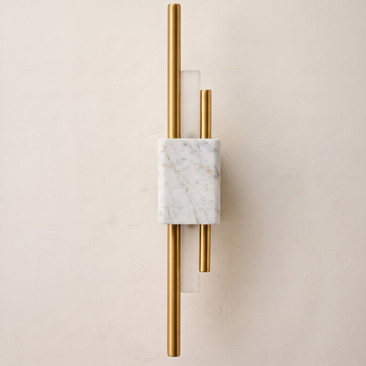 Vero | Contemporary Marble LED Wall Light with Architectural Linear Form