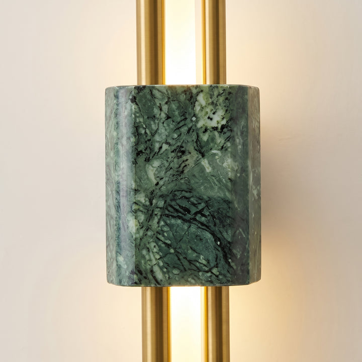 Vero | Contemporary Marble LED Wall Light with Architectural Linear Form
