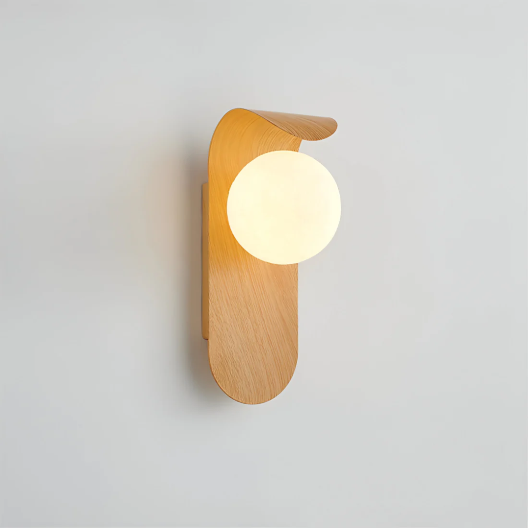 Vero | Wall Sconce – Soft Ambient Glow, Wooden Design 0