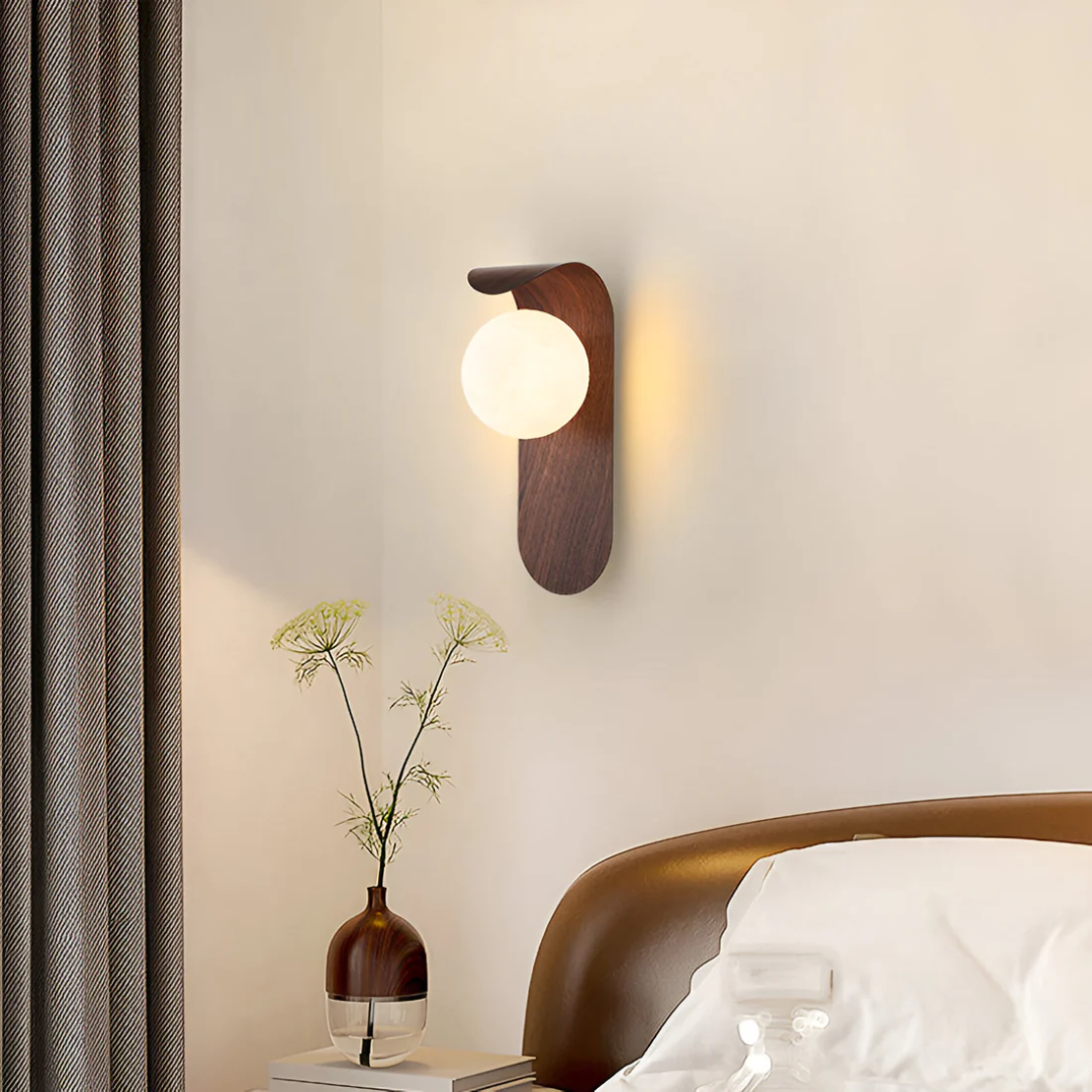 Vero | Wall Sconce – Soft Ambient Glow, Wooden Design 1