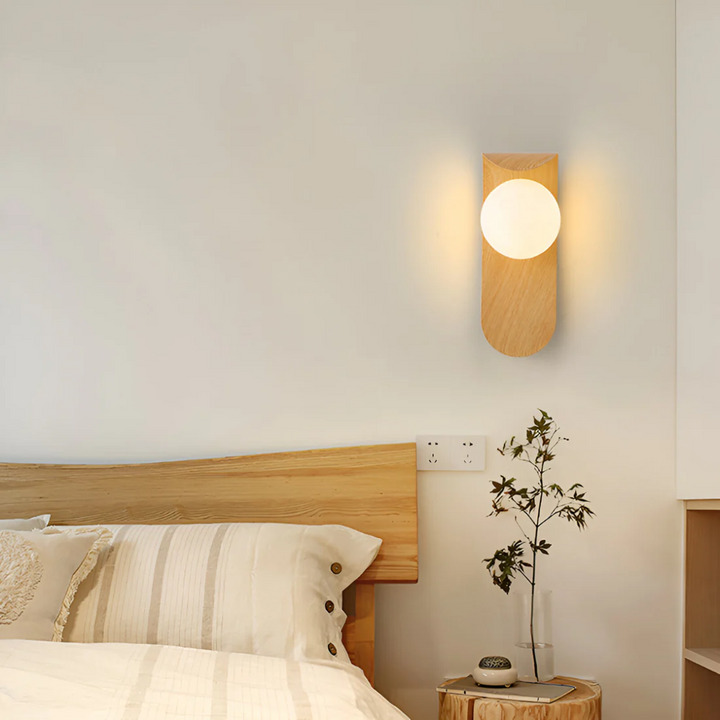 Vero | Wall Sconce – Soft Ambient Glow, Wooden Design 2