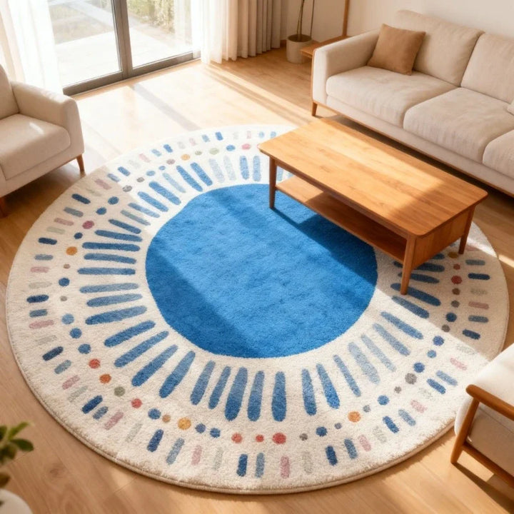 Vireo | Area Rug – Fluffy Soft Texture, Cream Color 0