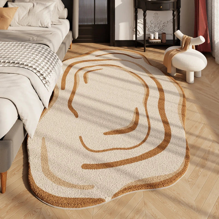 Vireo | Decorative Rug – Fluffy Texture, Polyester Material 8