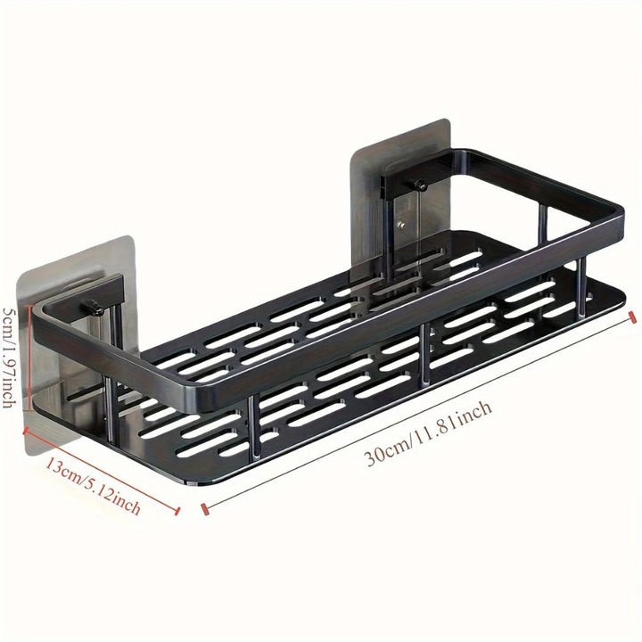 Vireo | Shower Caddy – Wall-Mounted Design, Rust-Resistant Steel 3