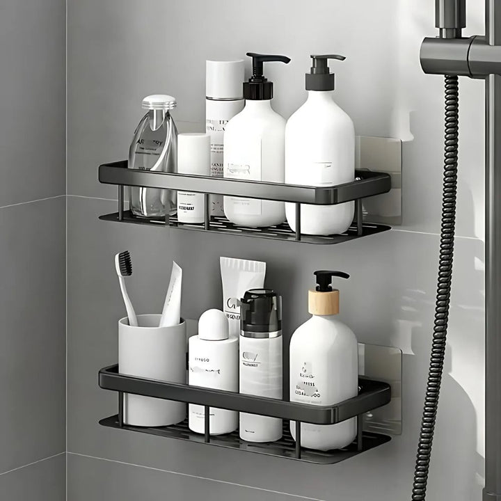 Vireo | Shower Caddy – Wall-Mounted Design, Rust-Resistant Steel 6