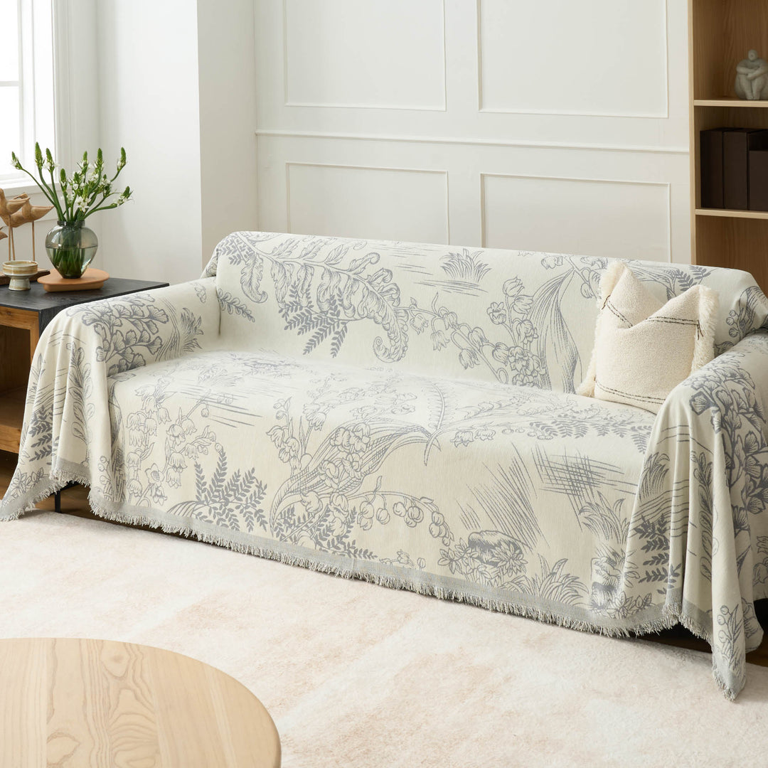 Vireo | Sofa Cover – Easy Slip-On Design, Soft Fabric 1