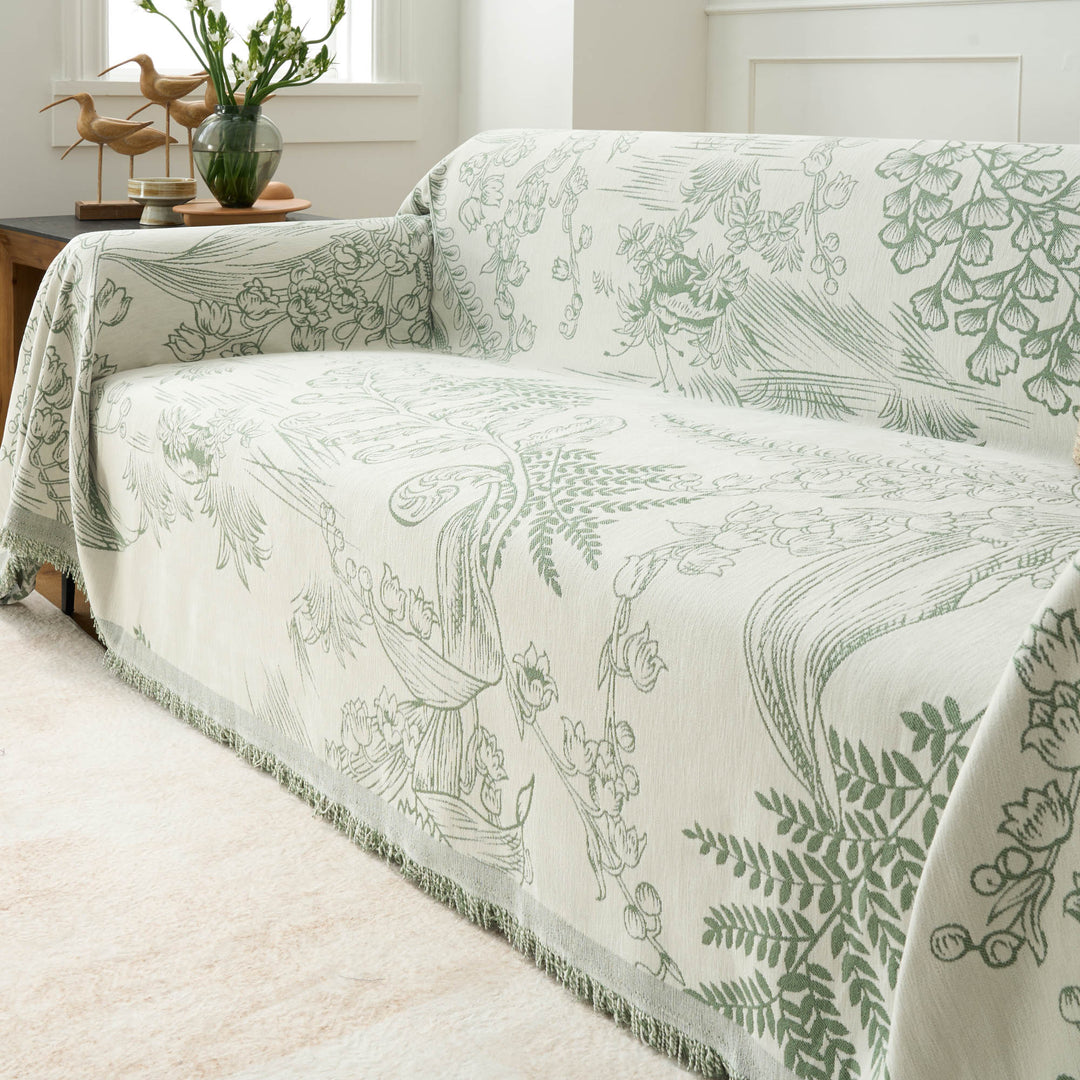 Vireo | Sofa Cover – Easy Slip-On Design, Soft Fabric 9
