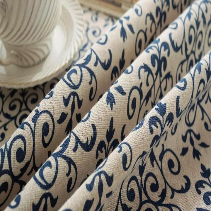 Vireo | Tablecloth – Stain-Resistant Fabric, Retro Design 3