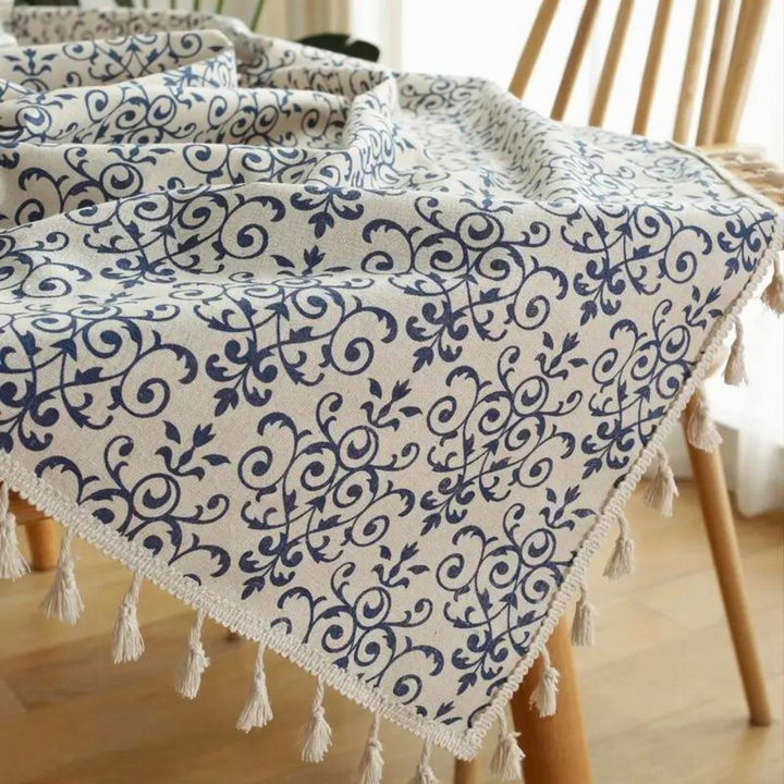 Vireo | Tablecloth – Stain-Resistant Fabric, Retro Design 4